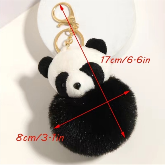 Cute Panda Head Keychain Female Fashion
Animal Plush Keychain‼️FINAL SALE - Picture 3 of 4